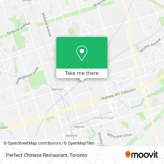 Perfect Chinese Restaurant map