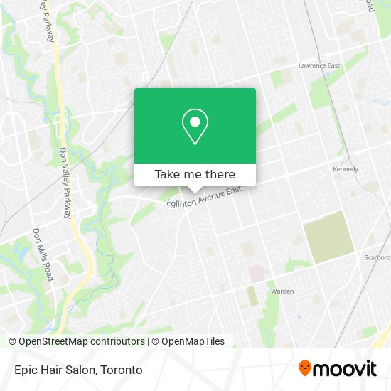 Epic Hair Salon map