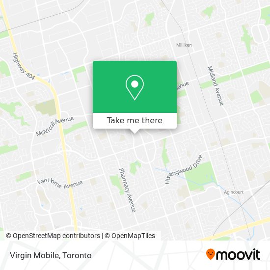 Virgin Mobile map