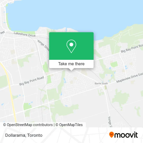 Dollarama map