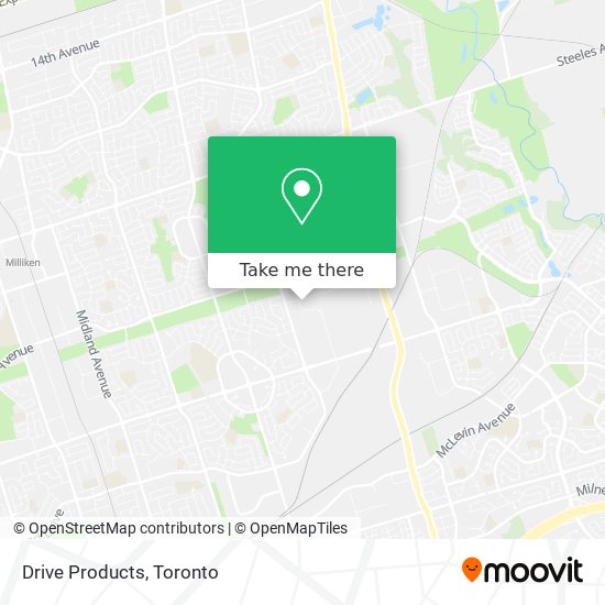 Drive Products map