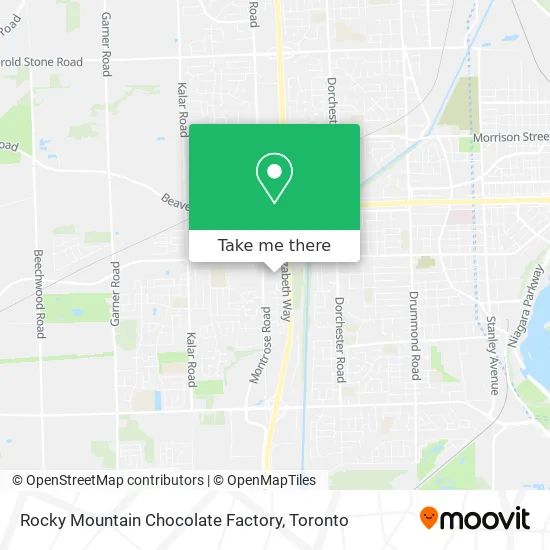 Rocky Mountain Chocolate Factory map