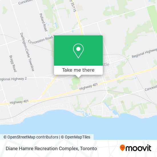 Diane Hamre Recreation Complex plan