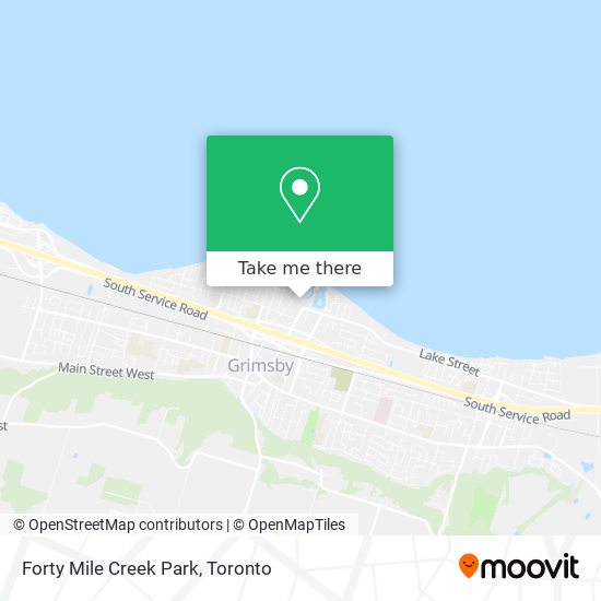 Forty Mile Creek Park plan