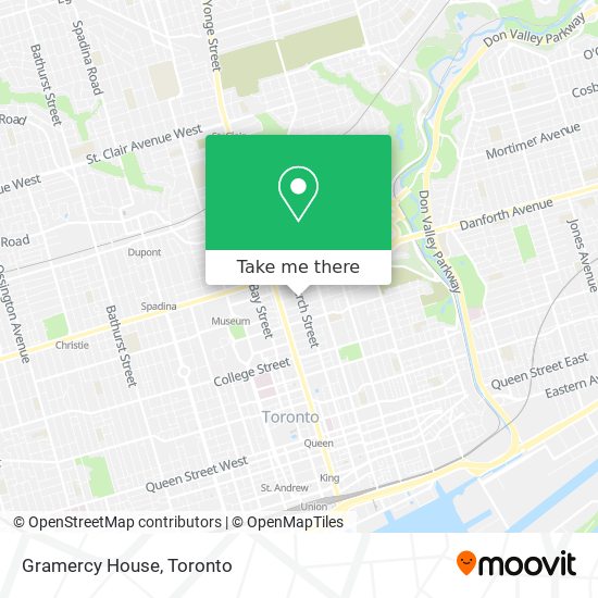 Gramercy House map