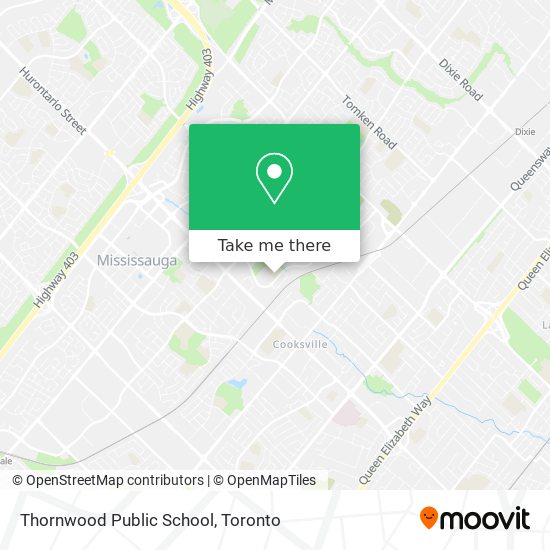 Thornwood Public School map