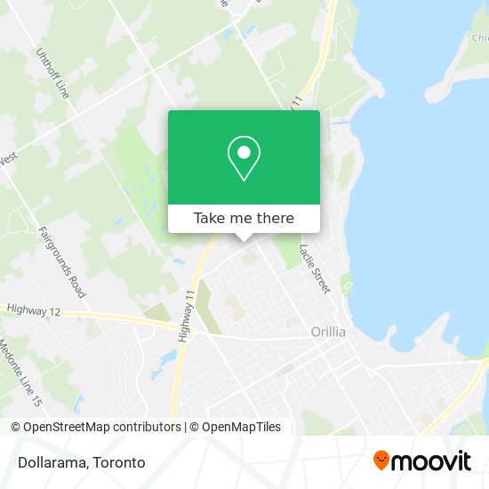 Dollarama map