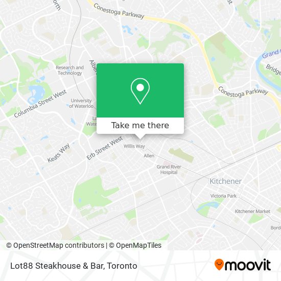 Lot88 Steakhouse & Bar map