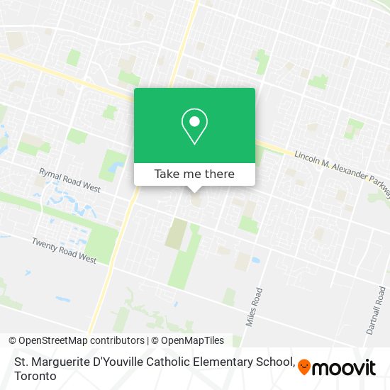 St. Marguerite D'Youville Catholic Elementary School map