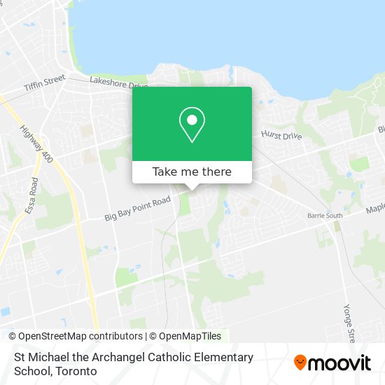 St Michael the Archangel Catholic Elementary School map