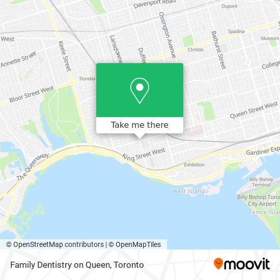 Family Dentistry on Queen map