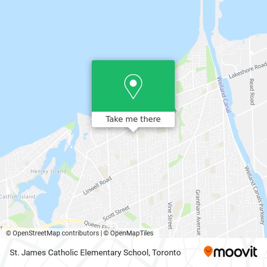 St. James Catholic Elementary School map