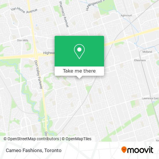 Cameo Fashions map