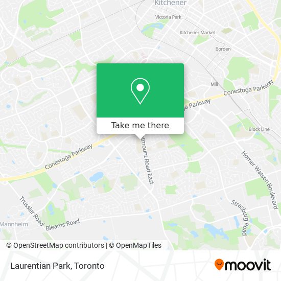 Laurentian Park map