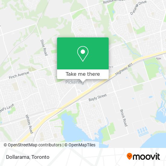 Dollarama map