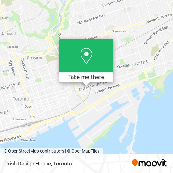 Irish Design House map