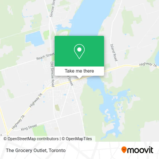 The Grocery Outlet map