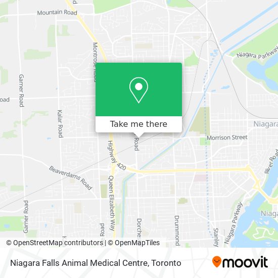 Niagara Falls Animal Medical Centre map