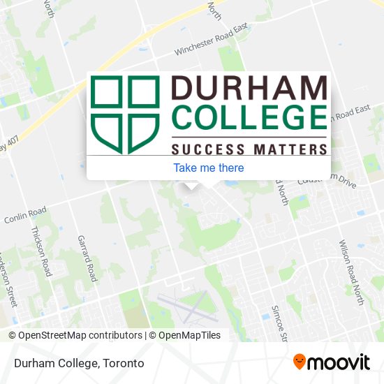 Durham College map