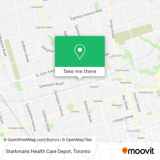 Starkmans Health Care Depot map