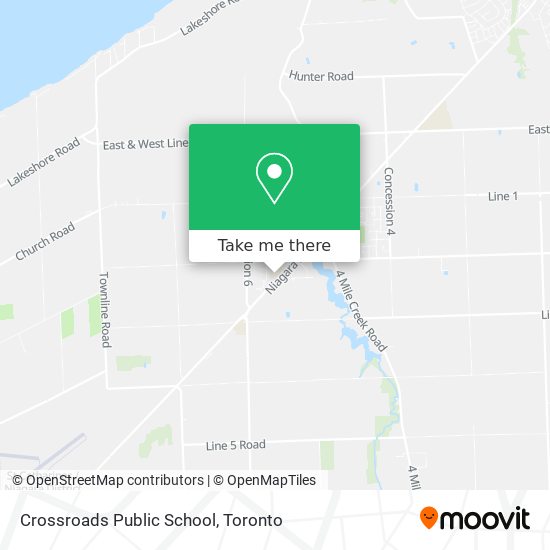 Crossroads Public School map