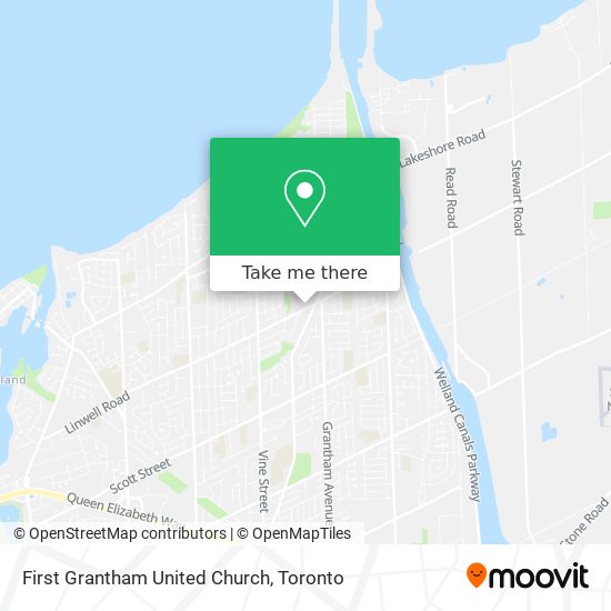 First Grantham United Church map