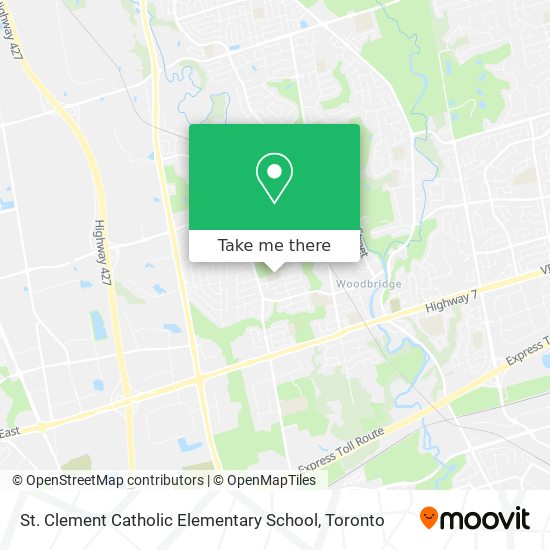 St. Clement Catholic Elementary School map