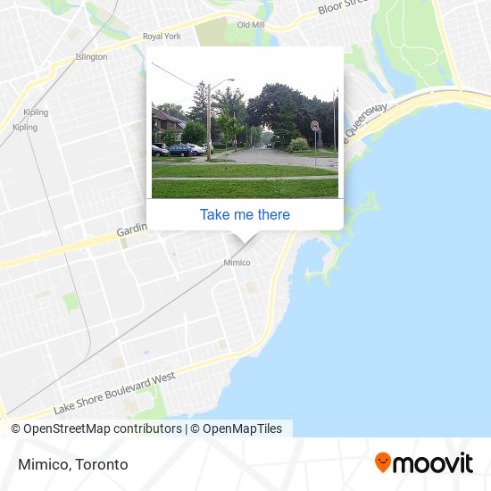 Mimico map