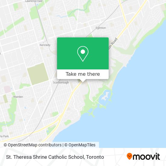 St. Theresa Shrine Catholic School map