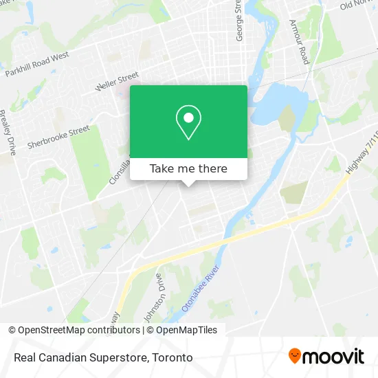 Real Canadian Superstore map