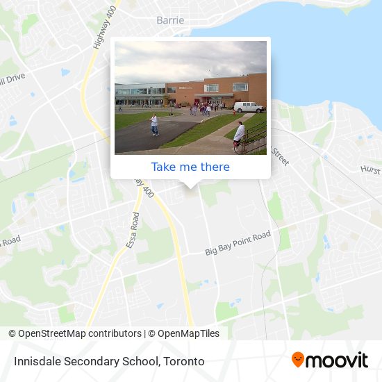 Innisdale Secondary School map