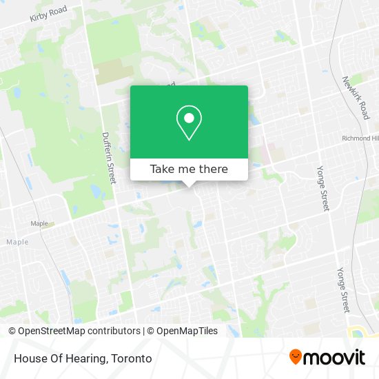 House Of Hearing map