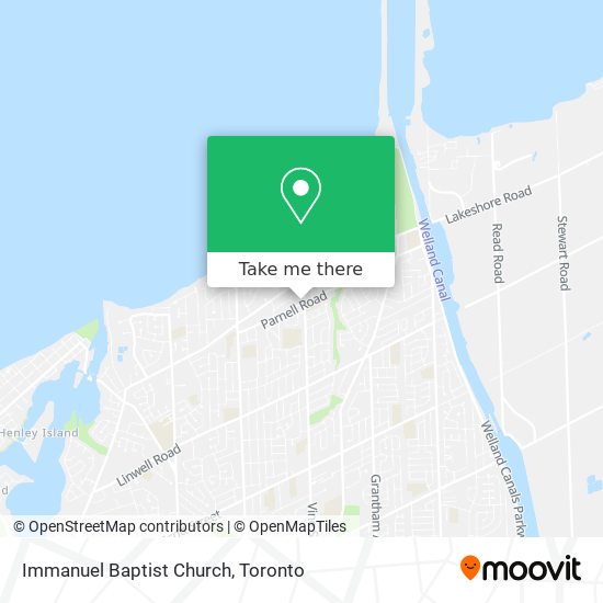 Immanuel Baptist Church map