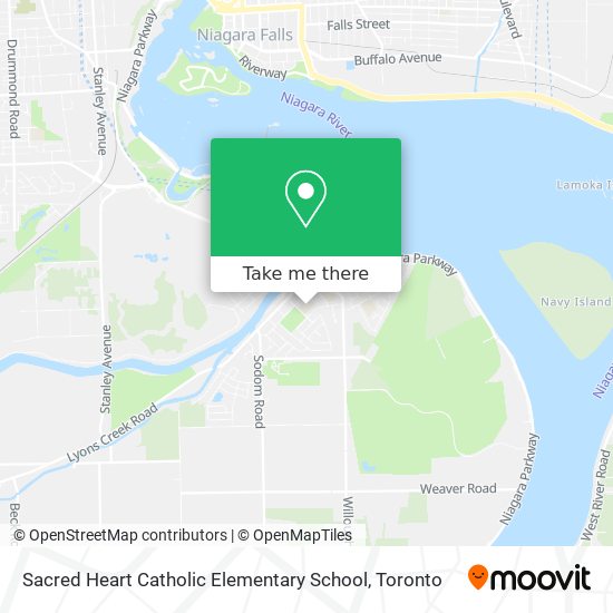 Sacred Heart Catholic Elementary School map