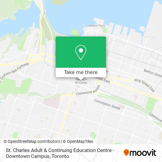 St. Charles Adult & Continuing Education Centre - Downtown Campus map