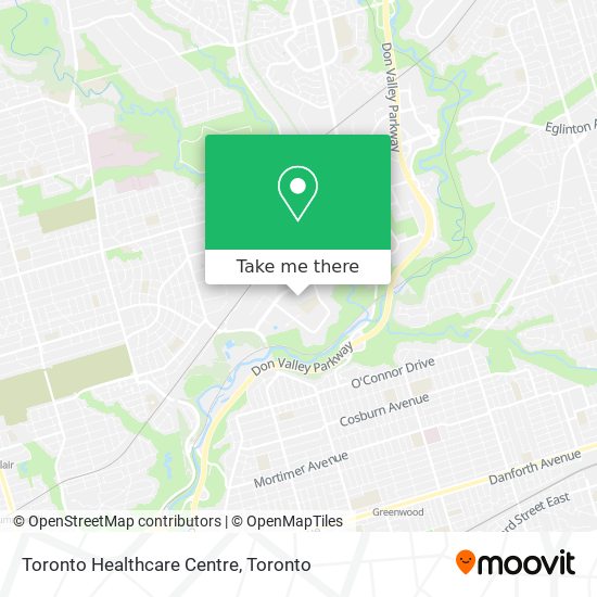 Toronto Healthcare Centre plan