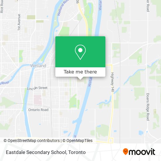 Eastdale Secondary School map