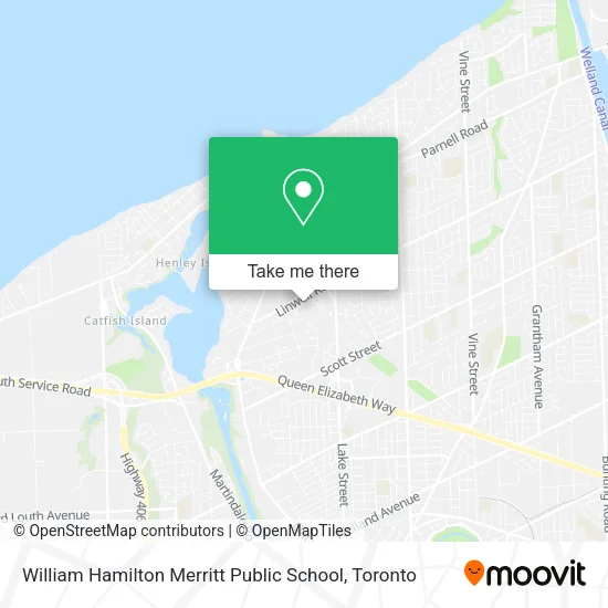 William Hamilton Merritt Public School map