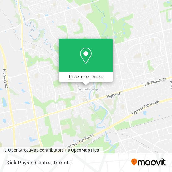 Kick Physio Centre map