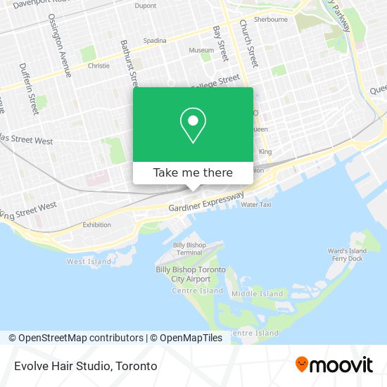 Evolve Hair Studio map