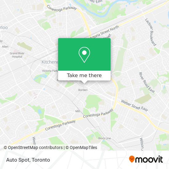 Auto Spot map