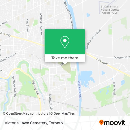 Victoria Lawn Cemetery plan