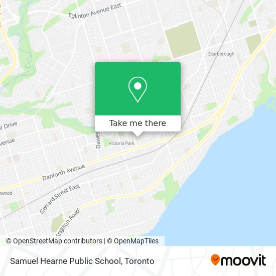 Samuel Hearne Public School map