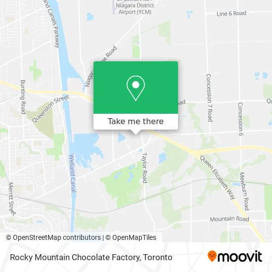 Rocky Mountain Chocolate Factory map