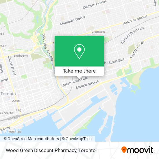 Wood Green Discount Pharmacy map