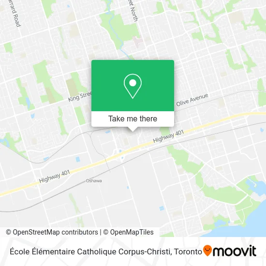 École Élémentaire Catholique Corpus-Christi map
