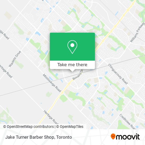 Jake Turner Barber Shop map