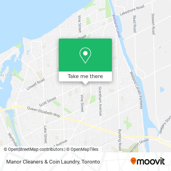 Manor Cleaners & Coin Laundry map