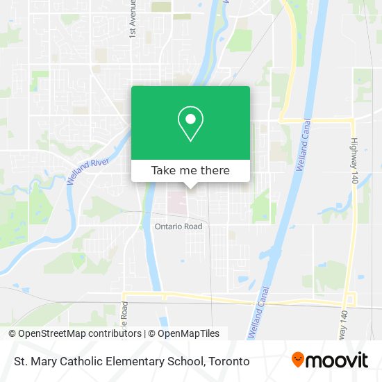 St. Mary Catholic Elementary School map