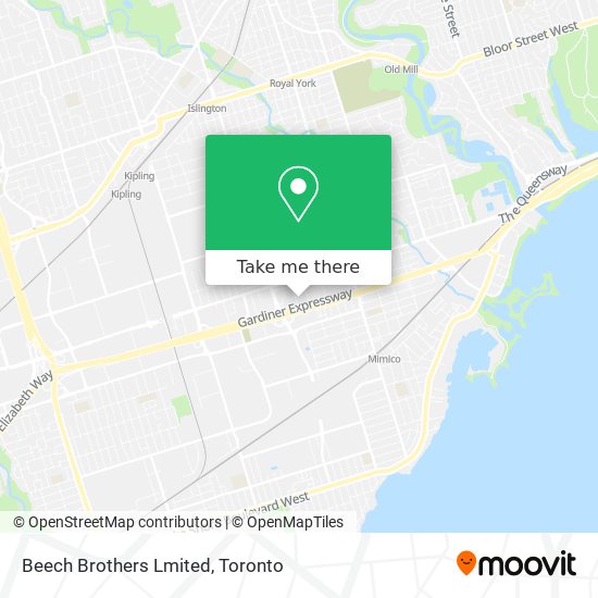 Beech Brothers Lmited map